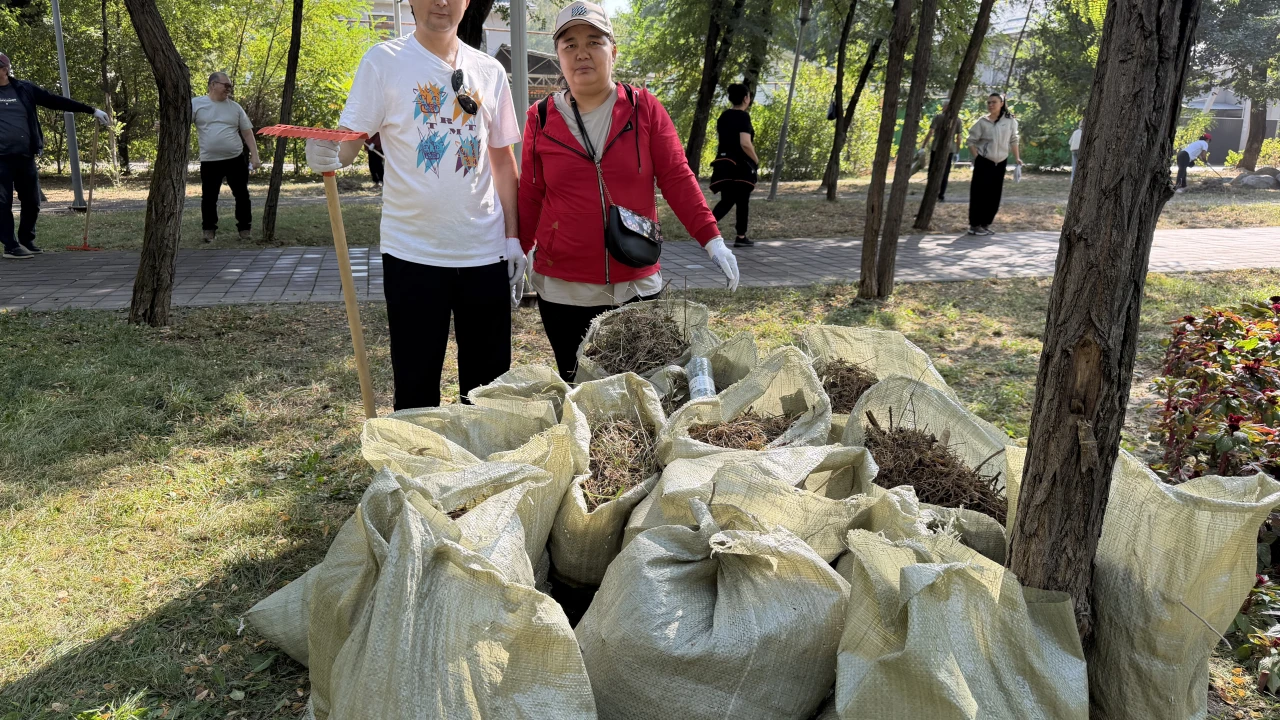 Участие в общегородском субботнике ко Всемирному дню чистоты и Дню города 