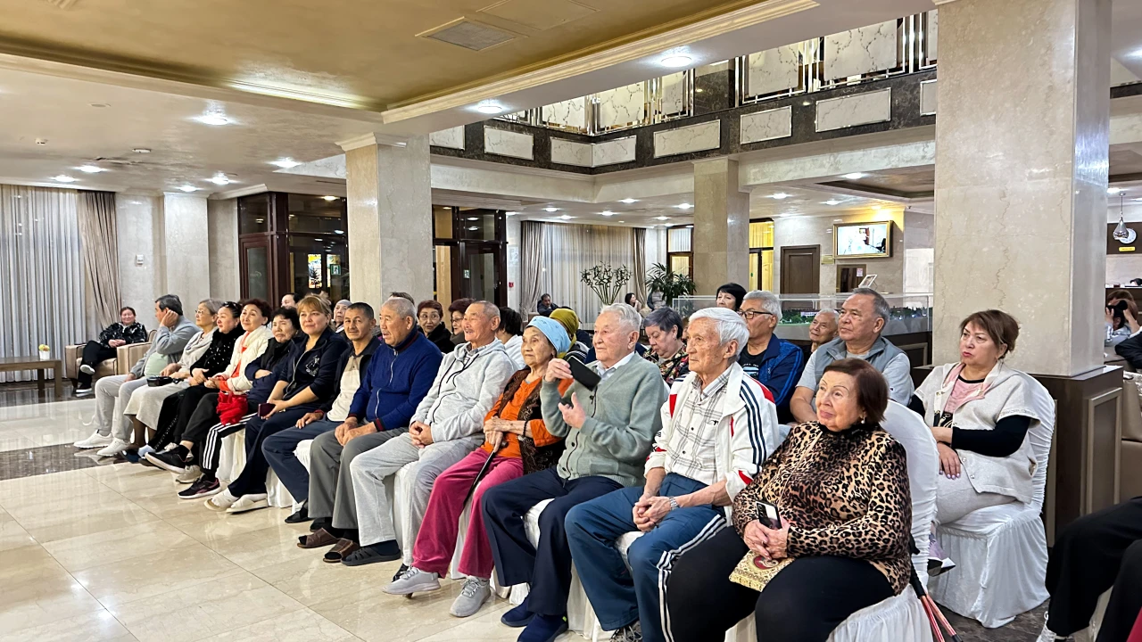 INTERNATIONAL DAY OF ELDERLY PEOPLE CELEBRATED AT «ALMATY RESORT» 