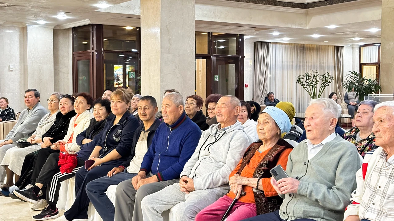 INTERNATIONAL DAY OF ELDERLY PEOPLE CELEBRATED AT «ALMATY RESORT» 